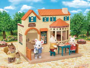 SYLVANIAN FAMILIES PIZZERIA Z CEGLANYM PIECEM