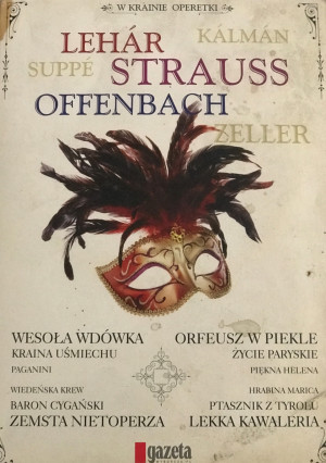 LEHAR KALMAN SUPPE STRAUSS OFFENBACH ZELLER DVD