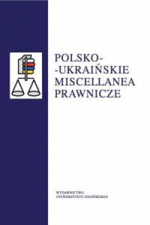POLSKO UKRAIŃSKIE MISCELLANEA PRAWNICZE SZMYT