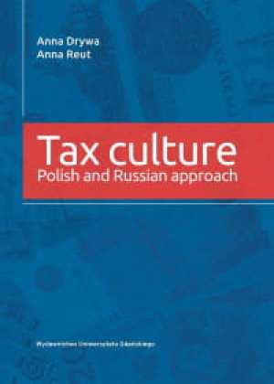 TAX CULTURE ANNA DRYWA ANNA REUT