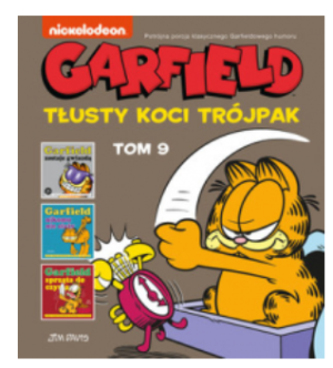GARFIELD TŁUSTY KOCI TRÓJPAK TOM 9