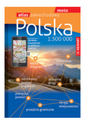 ATLAS SAMOCHODOWY POLSKI PRACA ZBIOROWA NOWA