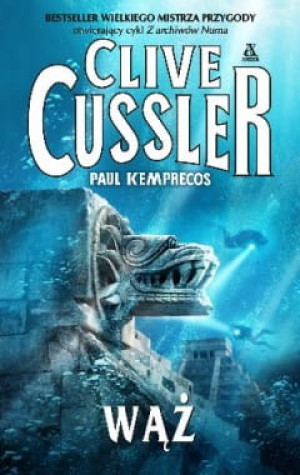 WĄŻ CLIVE CUSSLER NOWA PEŁNE 432 STRONY