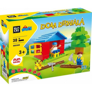 KLOCKI BLOCKI MUBI DOM DRWALA