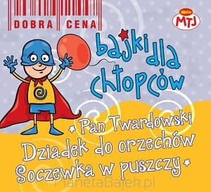 BAJKI DLA CHŁOPCÓW 3 CD.PAN TWARDOWSKI,DZIADEK DO