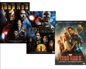 IRON MAN PAKIET 1 2 3 3DVD MARVEL ROBERT DOWNEY JR