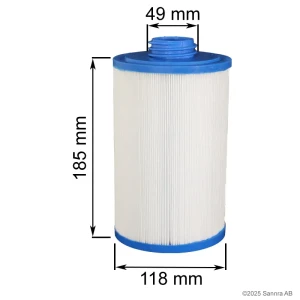 Kuben Spafilter För Comfort Garden - Trademax