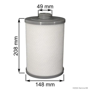Kuben Spafilter Denform, Camarque, Viva Spa 208x148