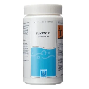 SpaCare Sunwac 12, Effektiva Klortabletter