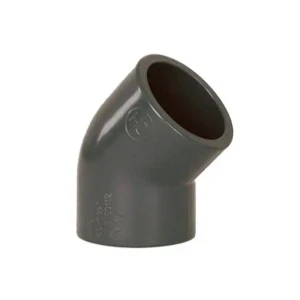 Kuben Pvc Koppling 50mm Böj 45°