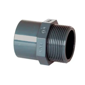 Kuben Pvc Koppling 50mm Övergångsnippel 40/50-1,5"