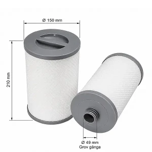 Kuben Spafilter Rengöringsfritt För Denform