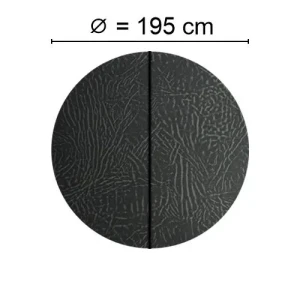Kuben Spalock Ø Runt 195cm Grått Passar Marquis M.Fl.