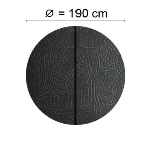 Kuben Spalock Ø Runt 190cm Grått Passar Fantasy Spas M.Fl