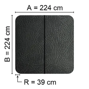Kuben Spalock 224x224 R=39cm Grått Som Passar Bl.A. Hotspring