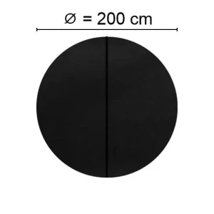 Kuben Spalock Ø Runt 200 Cm Svart För Hydropool Sundance Med Flera