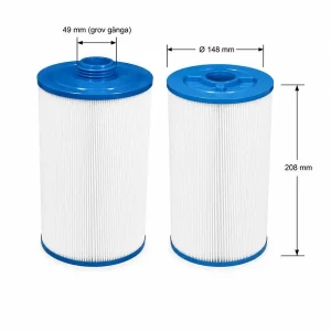 Kuben Spafilter Bottendel 2/2 Filter För Elite Spa, Fonteyn Spas Och Alps Spas M.Fl.