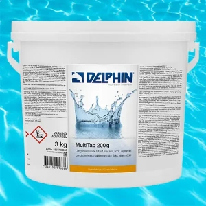 Kuben Poolpuck Delphin Multitab 200g, 3 Kg