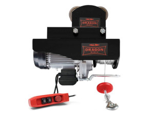 Wciągnik elektryczny 990kg linowy z wózkiem ręcznym Dragon Winch