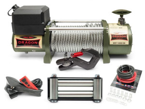 Wyciągarka Dragon Winch Truck dwt 14000 hd 12V lub 24V samochodowa wciągarka