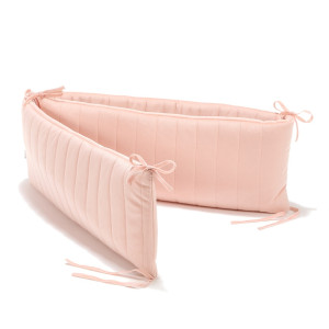 Ochraniacz Do łóżeczka Velvet Powder Pink