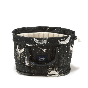 Organizer Na Pieluchy Pikowany Dark Luna
