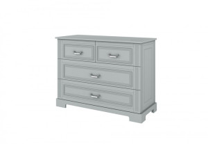 Komoda szara Ines Elegant Grey - 4 szuflady