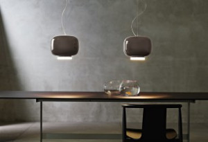 HIT 2023 Lampa wisząca Chouchin 3 210073 25 szara Foscarini