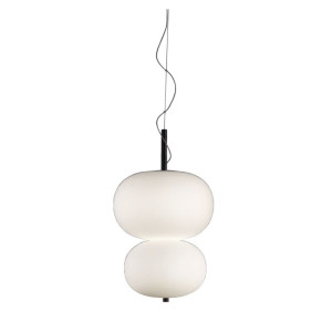 HIT 2023 Lampa wisząca Ilargi double czarna 00-6013-92-F9 Grok