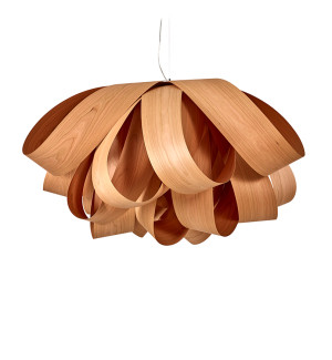 HIT 2023 Lampa wisząca drewniana Agatha Large cherry LZF