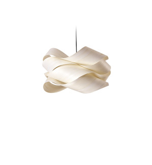 HIT 2023 Lampa wisząca drewniana Link Small biała LZF