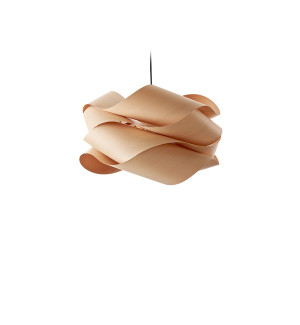 HIT 2023 Lampa wisząca drewniana Link Small buk LZF