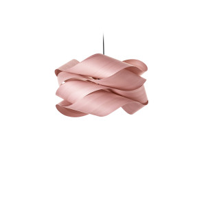 HIT 2023 Lampa wisząca drewniana Link Small jasnoróżowa LZF