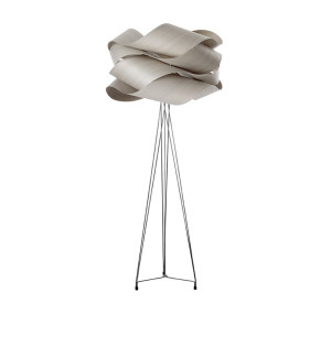 HIT 2023 Lampa podłogowa drewniana Link szara LZF