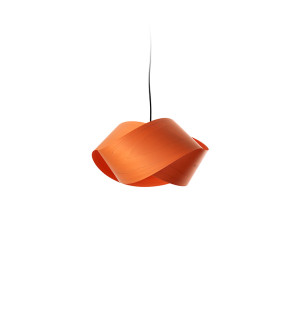 HIT 2023 Lampa wisząca drewniana Nut pomarańczowa LZF