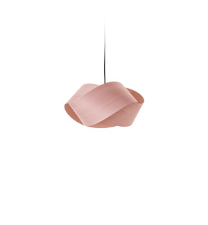 HIT 2023 Lampa wisząca drewniana Nut jasnoróżowa LZF