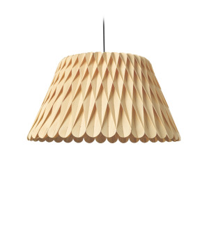 HIT 2023 Lampa wisząca drewniana Lola Large buk LZF