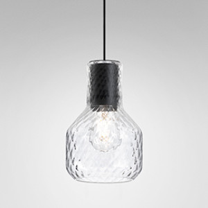 HIT 2023 Lampa wisząca Modern Glass Barrel E27 TR 50484 Aqform