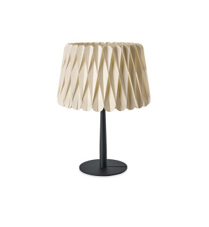 HIT 2023 Lampa biurkowa drewniana Lola Small biała LZF