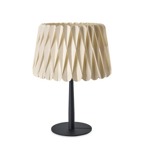 HIT 2023 Lampa biurkowa drewniana Lola Medium biała LZF
