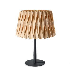 HIT 2023 Lampa biurkowa drewniana Lola Medium buk LZF