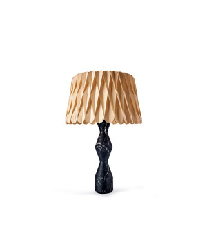 HIT 2023 Lampa biurkowa drewniana Lola Lux Medium buk LZF