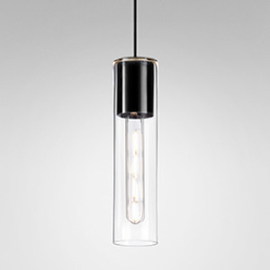 HIT 2023 Lampa wisząca Modern Glass Tube E27 TP 50473 Aqform