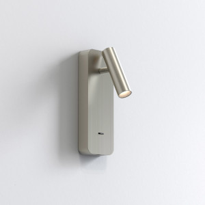 HIT 2023 Kinkiet Enna Surface USB z włącznikiem nikiel mat 1058155 Astro Lighting