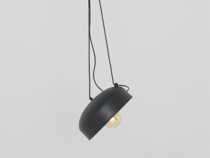 HIT 2023 Lampa wisząca Popo Flat L1 czarna Customform