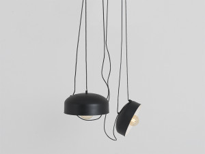 HIT 2023 Lampa wisząca Popo Flat L2 czarna Customform