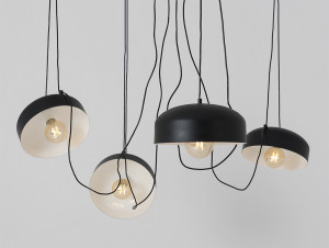 HIT 2023 Lampa wisząca Popo Flat L4 czarna Customform
