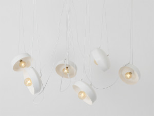 HIT 2023 Lampa wisząca Popo Flat L6 biała Customform