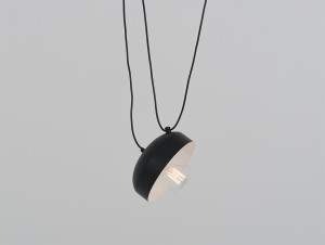 HIT 2023 Lampa wisząca Popo Flat 1 czarna Customform