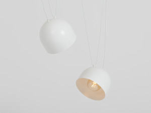HIT 2023 Lampa wisząca Popo L 2 biała Customform
